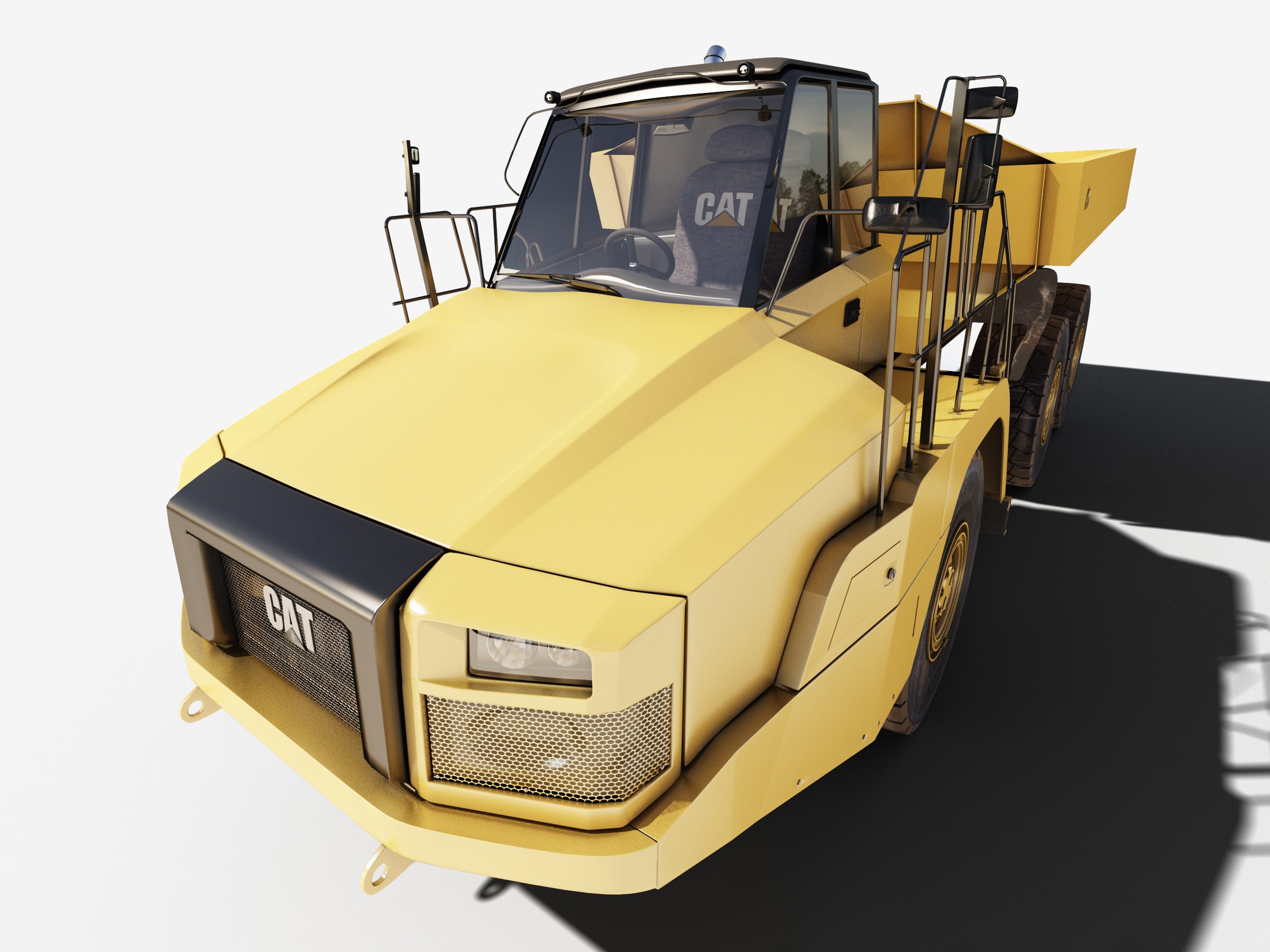 cat_730D modii3d 04 Wizualizacja 3D caterpillar. Caterpillar visualization 3D
