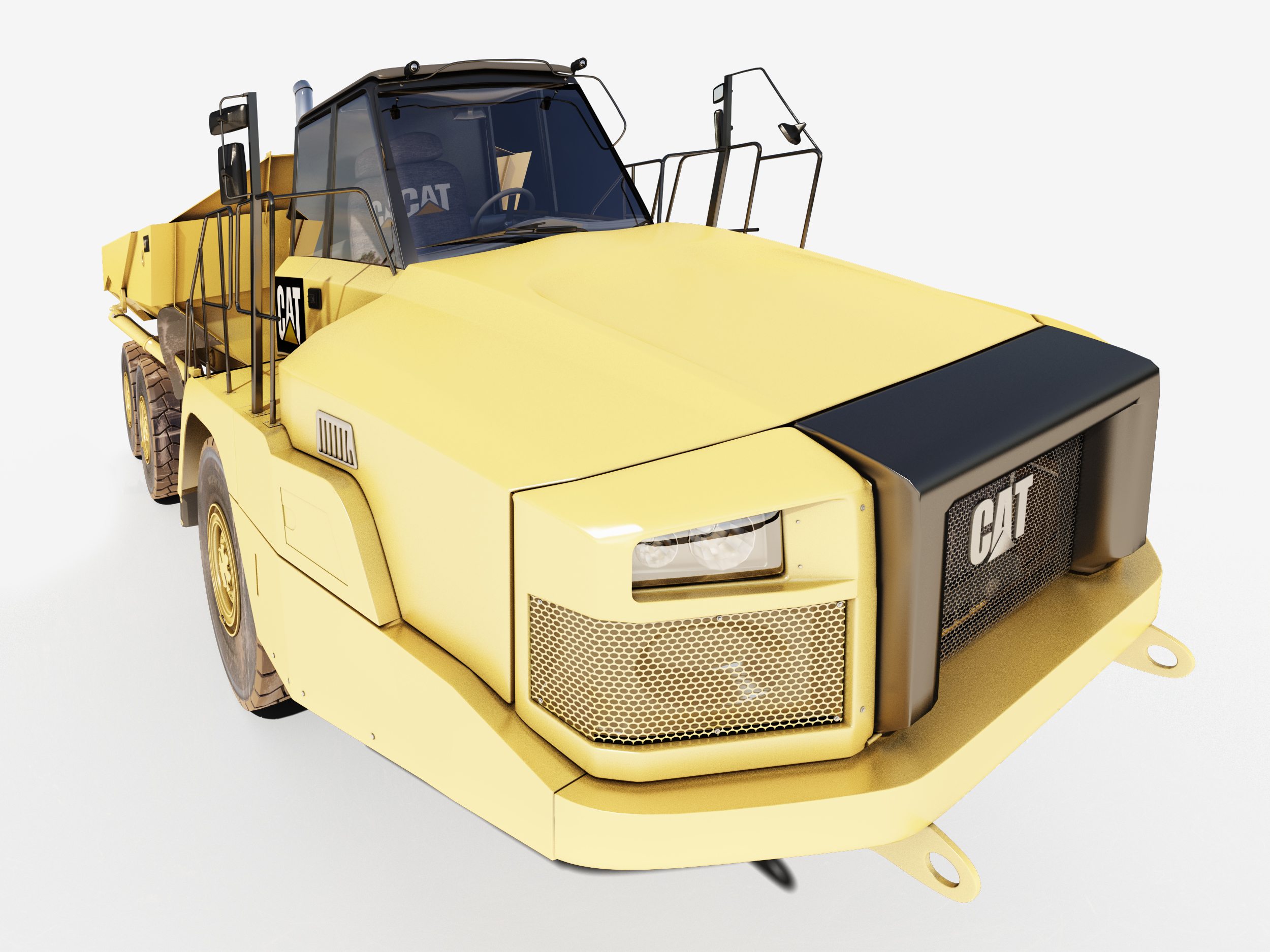 cat_730D modii3d 09 Wizualizacja 3D caterpillar. Caterpillar visualization 3D