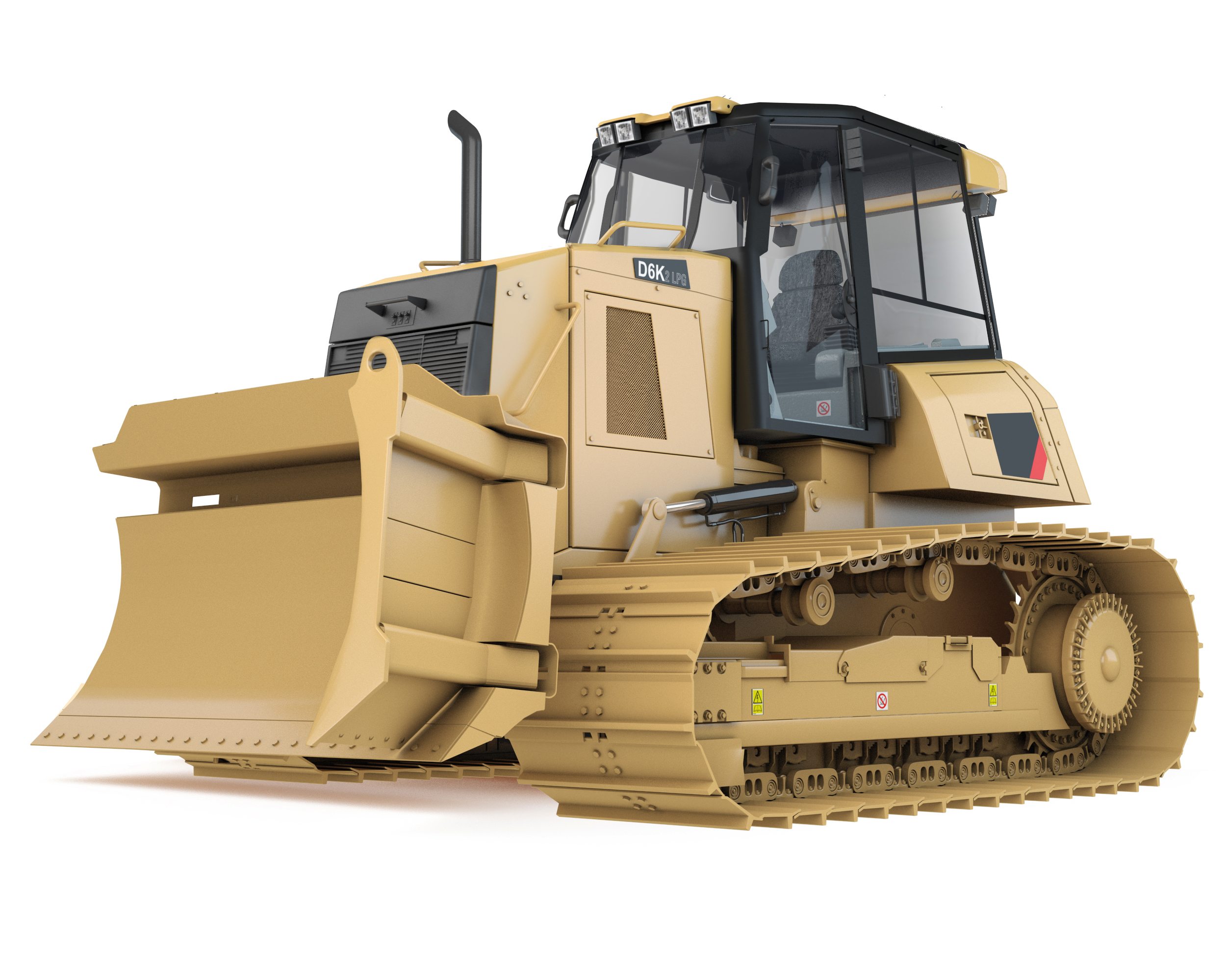 tractor-mine-ore-advertise-model-3d-modii3d-reklama-gornicza-02 Wizualizacja 3D caterpillar. Caterpillar visualization 3D