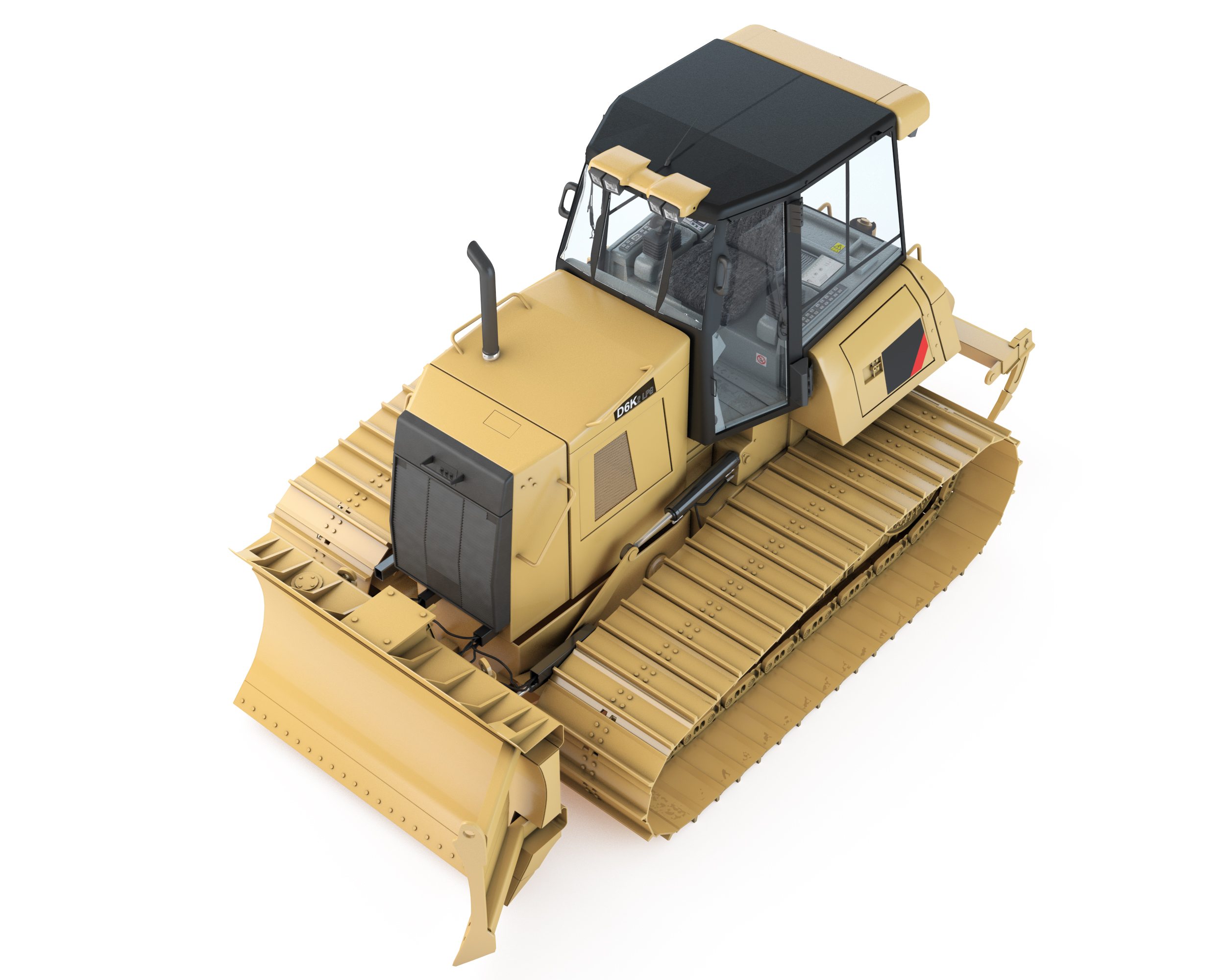 tractor-mine-ore-advertise-model-3d-modii3d-reklama-gornicza-03 Wizualizacja 3D caterpillar. Caterpillar visualization 3D