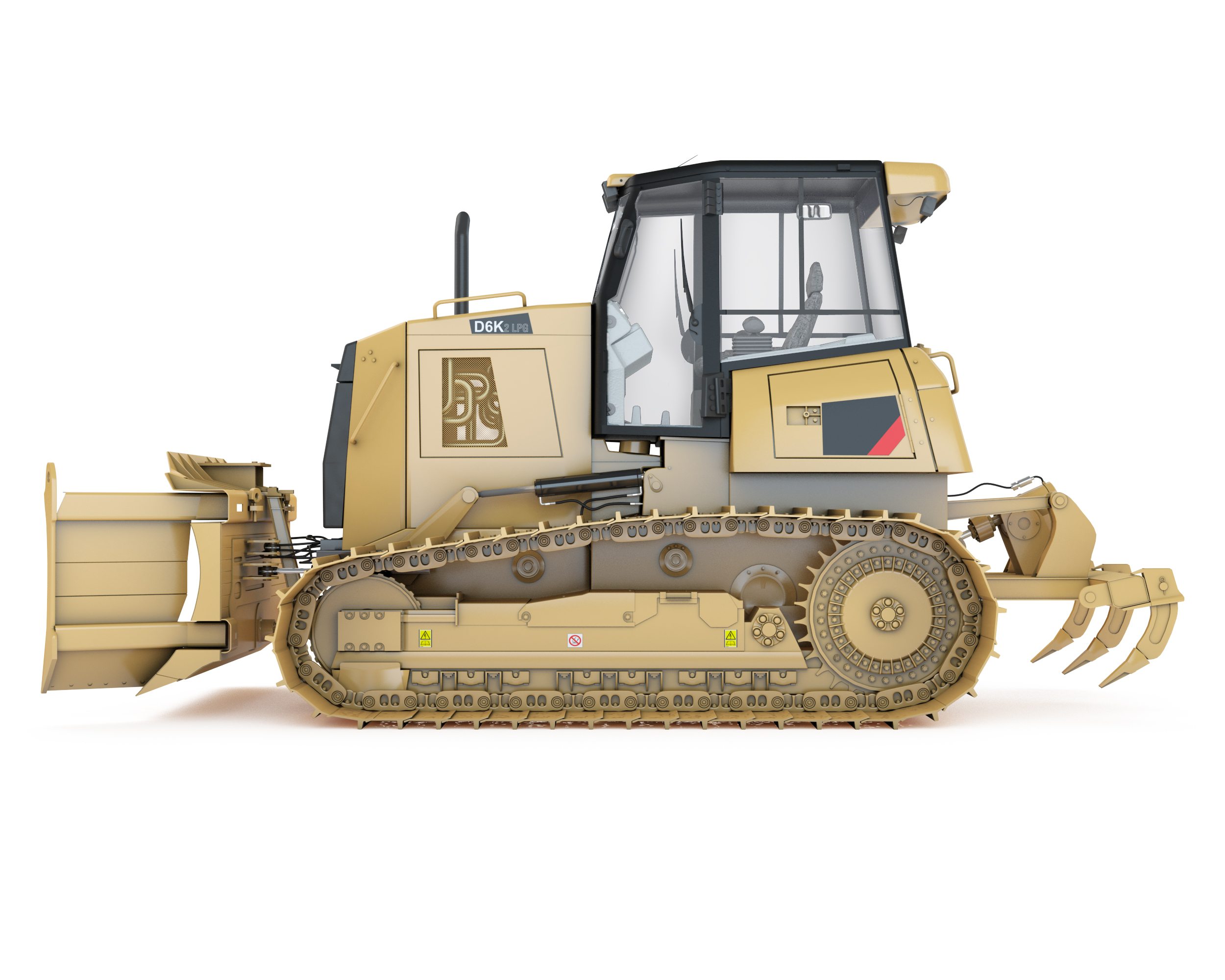 tractor-mine-ore-advertise-model-3d-modii3d-reklama-gornicza-04 Wizualizacja 3D caterpillar. Caterpillar visualization 3D