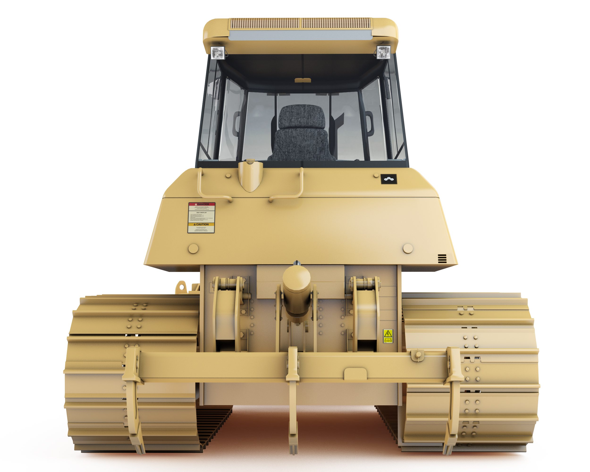 tractor-mine-ore-advertise-model-3d-modii3d-reklama-gornicza-07 Wizualizacja 3D caterpillar. Caterpillar visualization 3D
