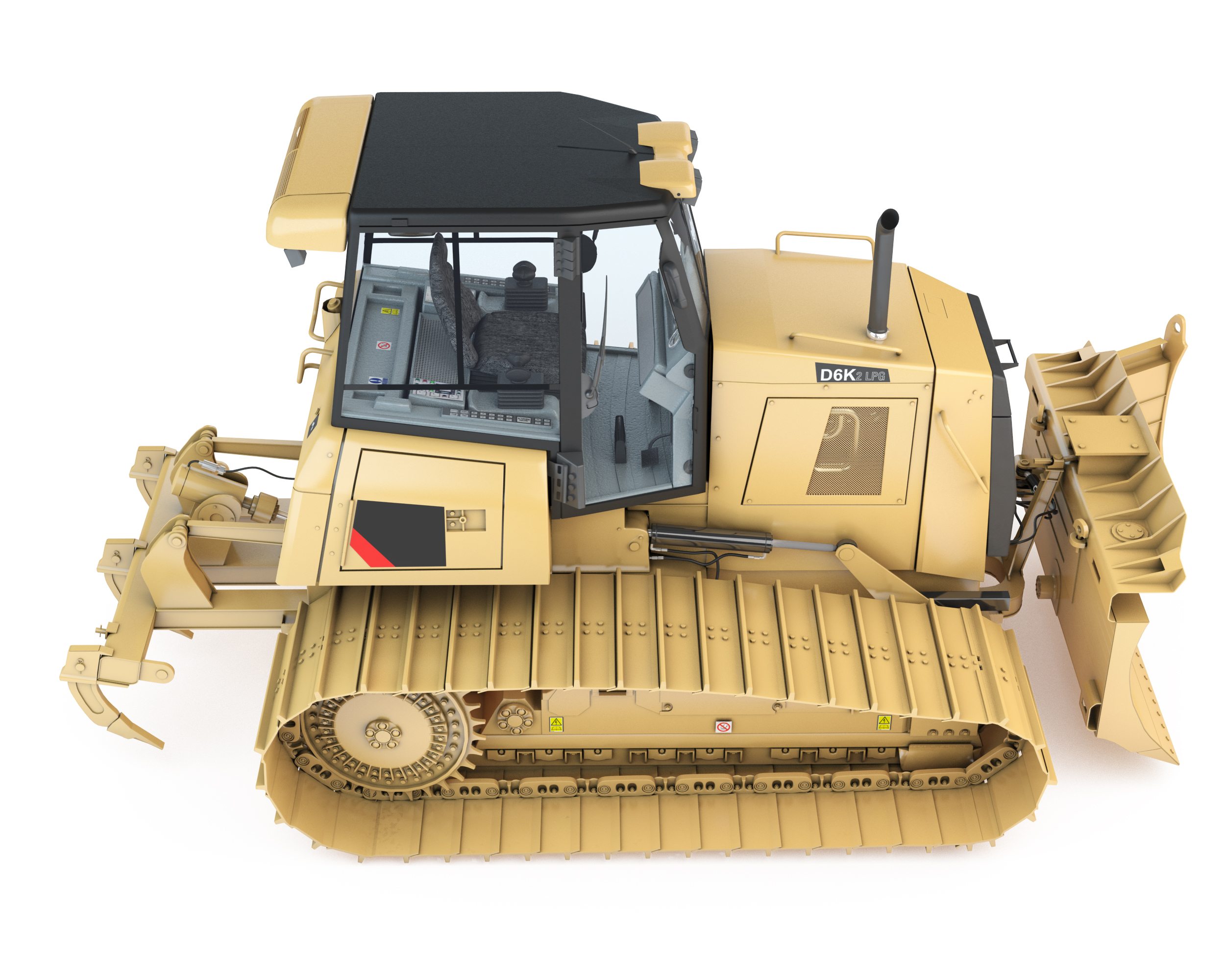 tractor-mine-ore-advertise-model-3d-modii3d-reklama-gornicza-08 Wizualizacja 3D caterpillar. Caterpillar visualization 3D