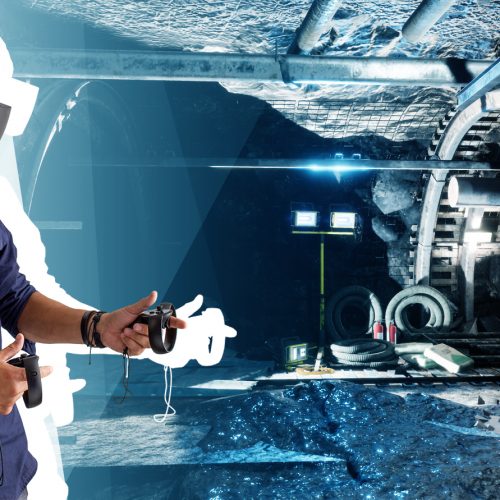 VR kopalnia modii3d
