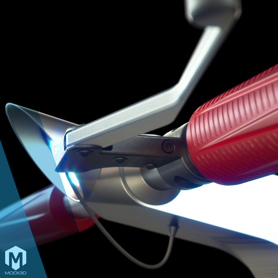ecommerce illustration for advertise scooter product