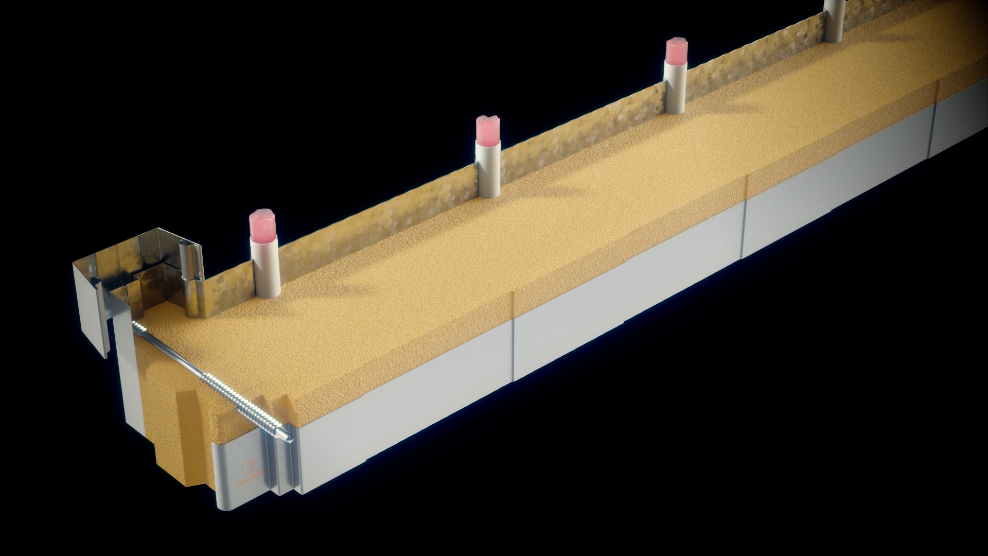 animacje 3D produktów budowlanych. 3D animations of building products.