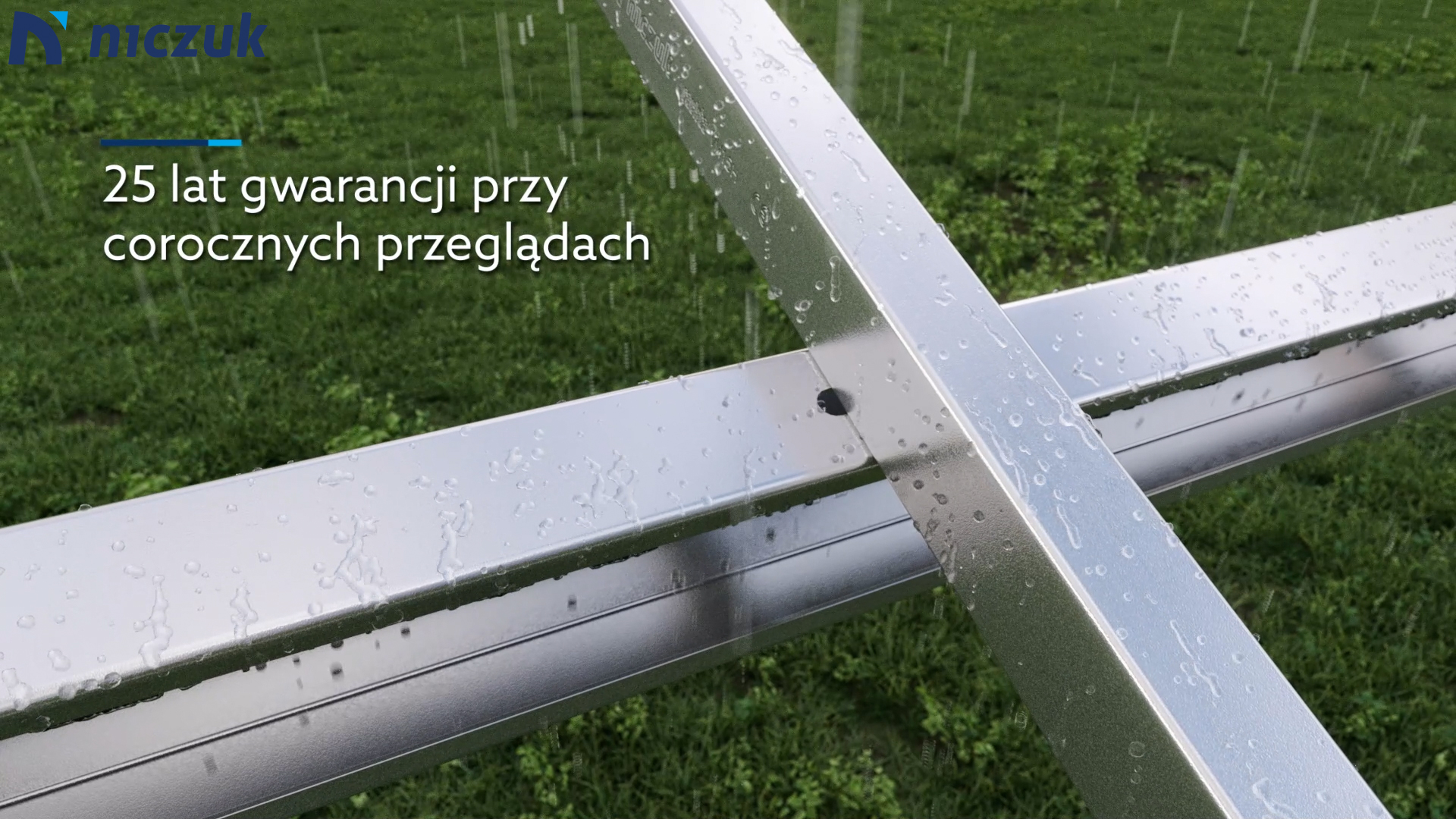 animacja 3D konstrukcji fotowoltaicznych. 3D animation of photovoltaic structures.