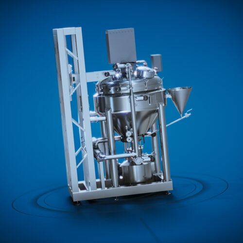 Animacja 3D urządzeń przemysłowych - studium przypadku animacja 3D mikser homogenizujący Mimo. 3D animation of industrial equipment - case study 3D animation of Mimo homogenizing mixer.