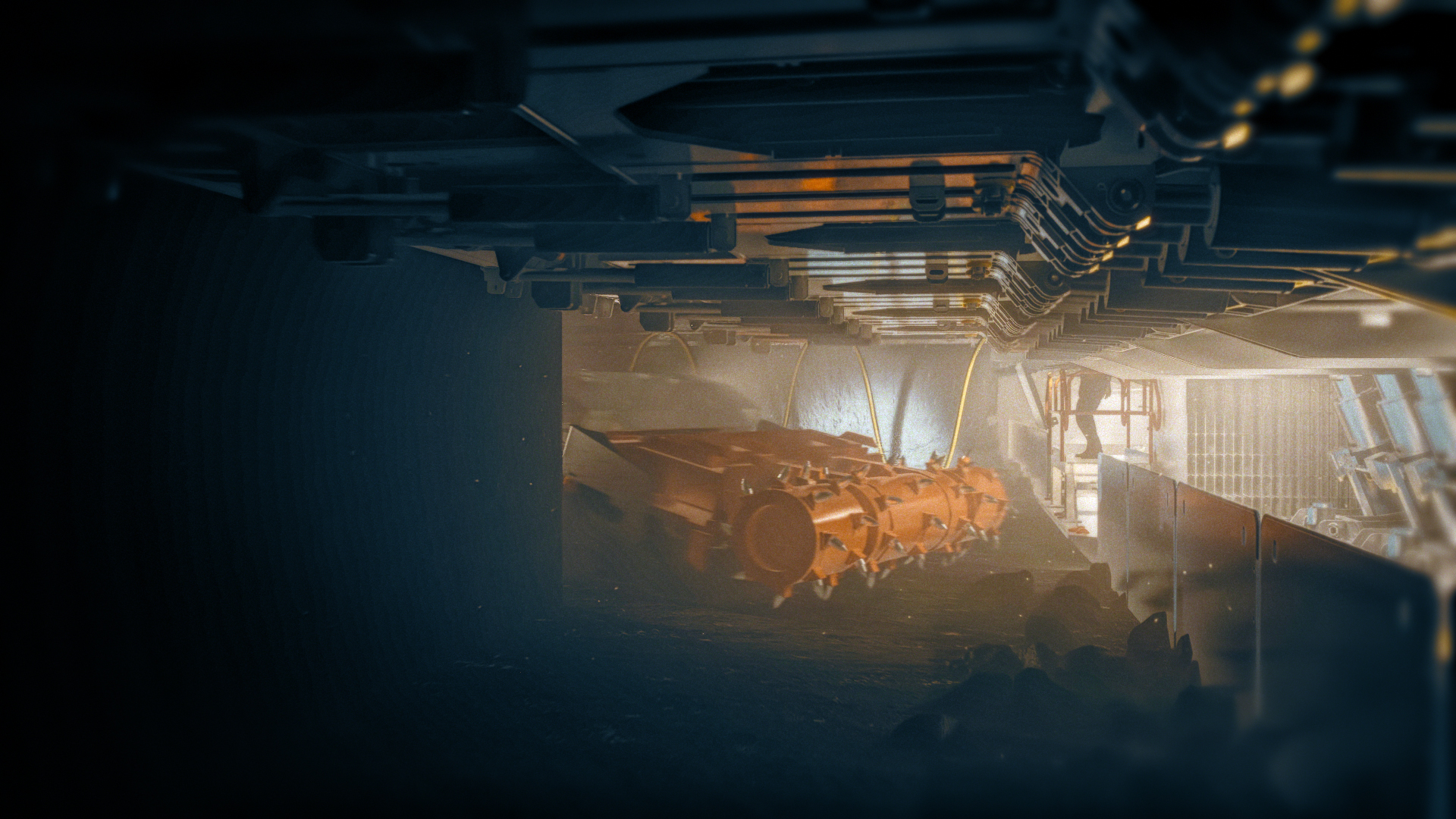 Studium przypadku animacji 3D dla górnictwa, animacja 3D. 3D Animation Case Study for Mining. Przykłady animacji 3d dla górnictwa. Mining industry 3d animation