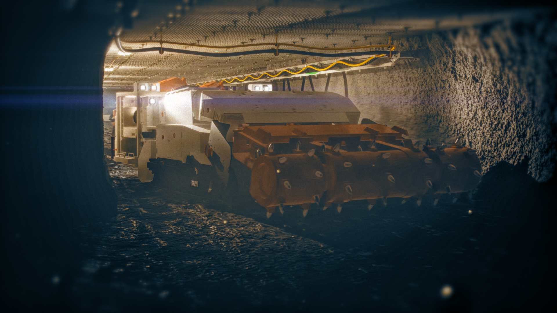 Studium przypadku animacji 3D dla górnictwa, animacja 3D. 3D Animation Case Study for Mining.