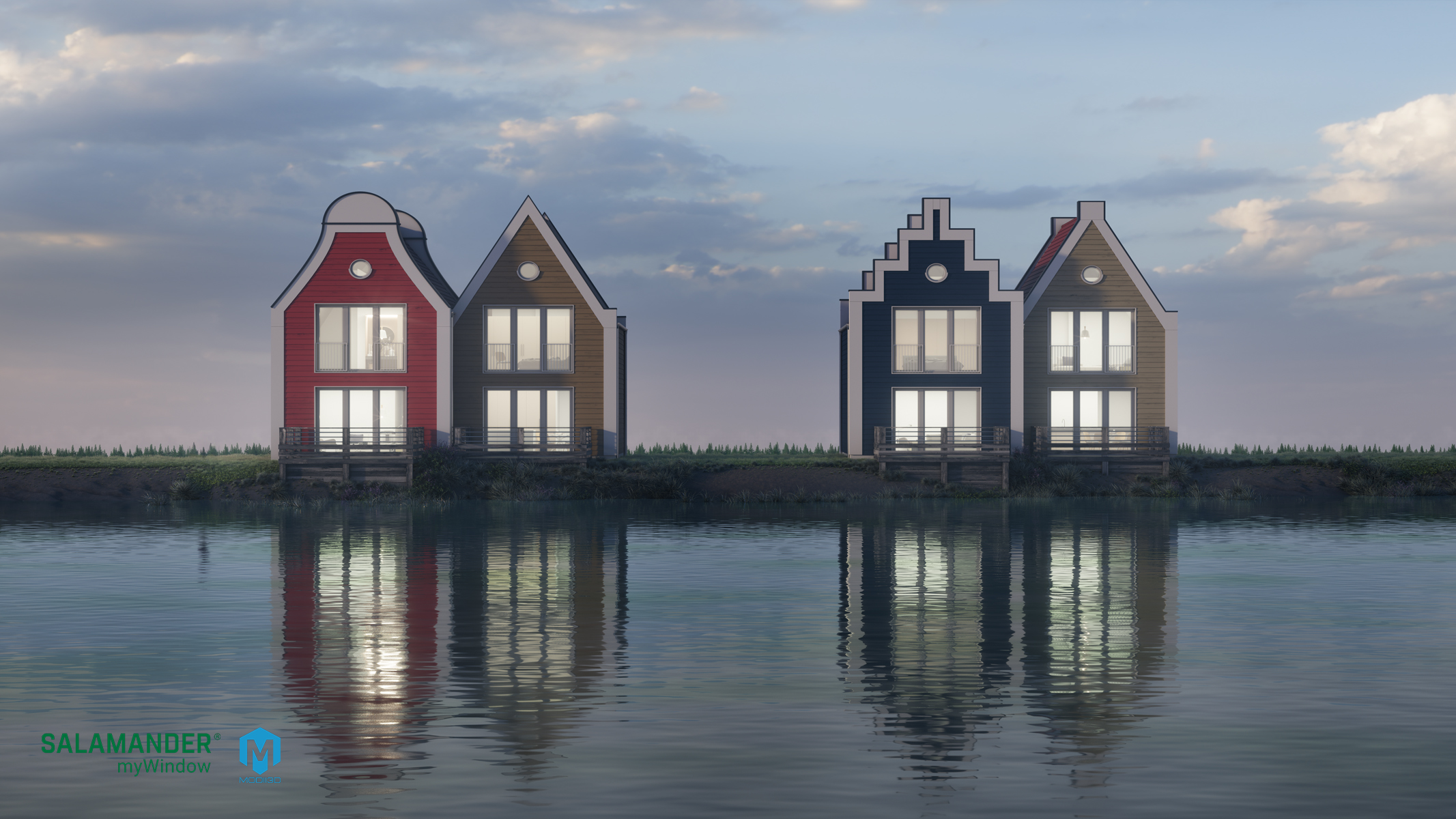 wizualizacje 3d okien - produkty i zastosowanie. 3d window visualizations - products and applications