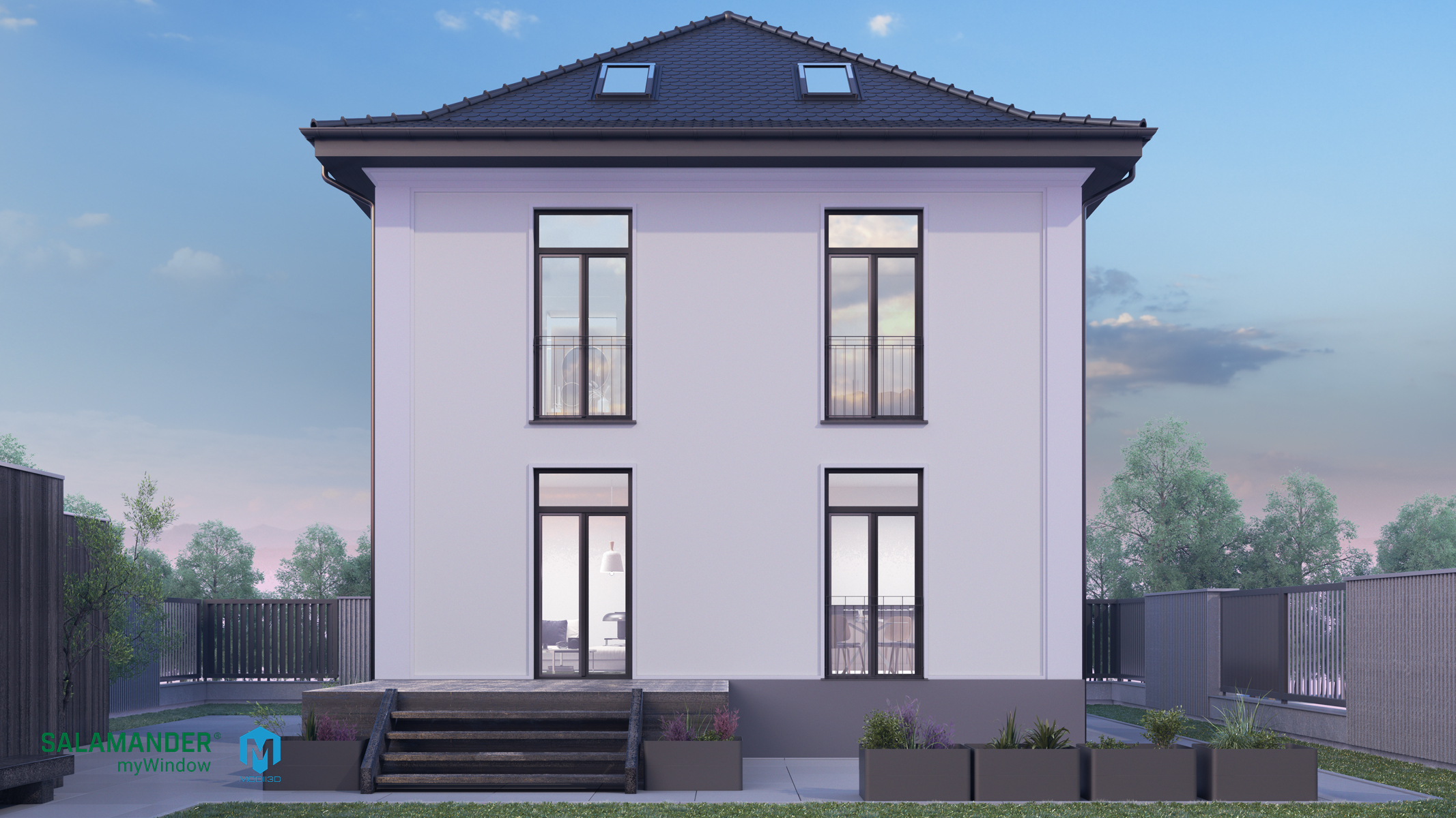wizualizacje 3d okien - produkty i zastosowanie. 3d window visualizations - products and applications