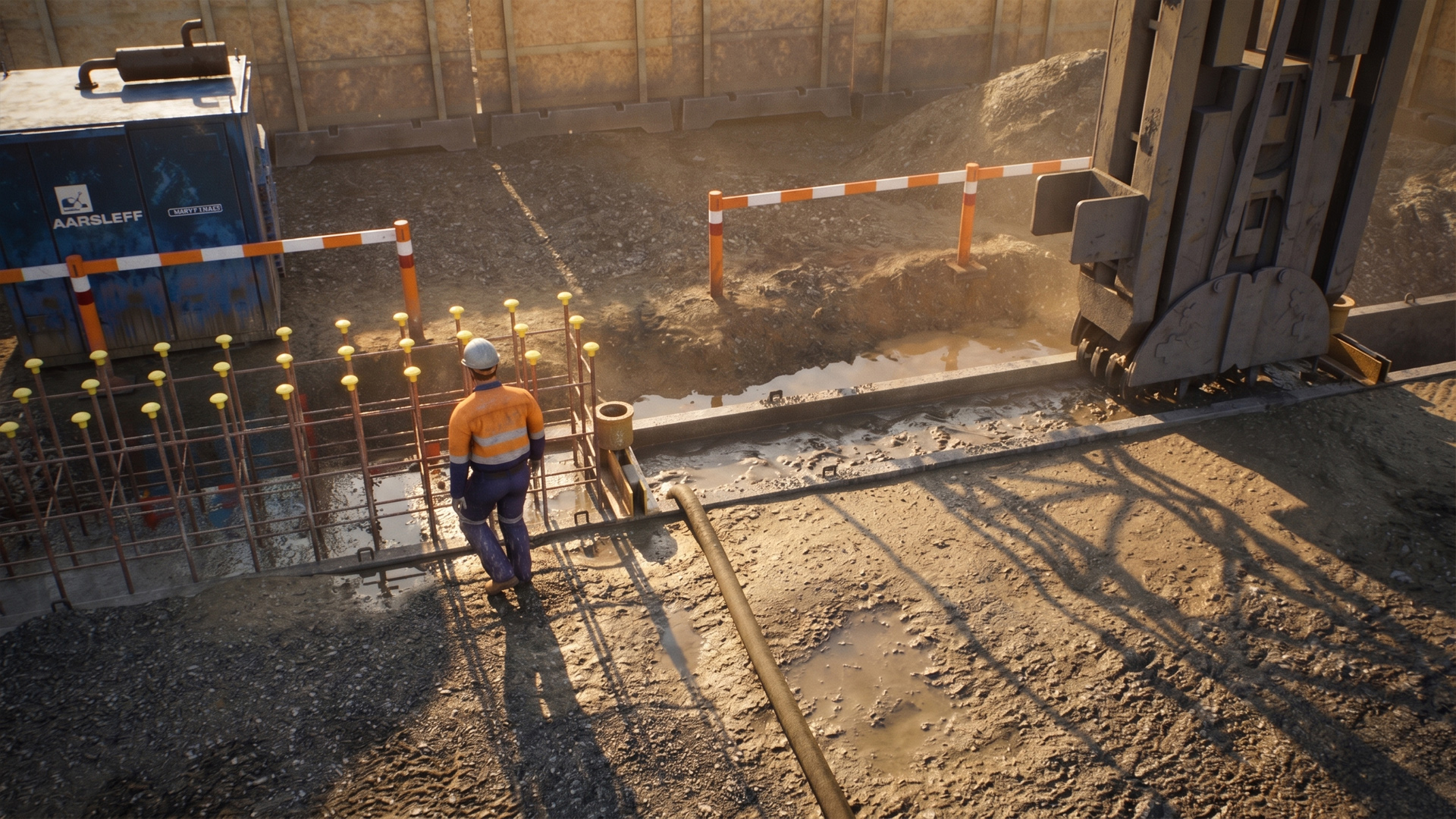 Animacje 3D dla budownictwa i geotechniki. 3D animations for civil engineering and geotechnics.