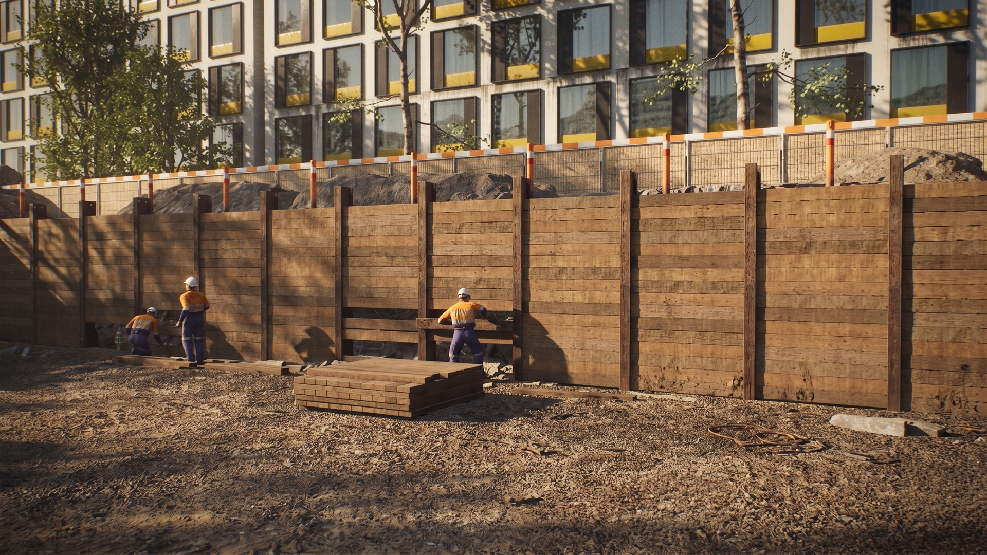 Animacje 3D dla budownictwa i geotechniki. 3D animations for civil engineering and geotechnics.