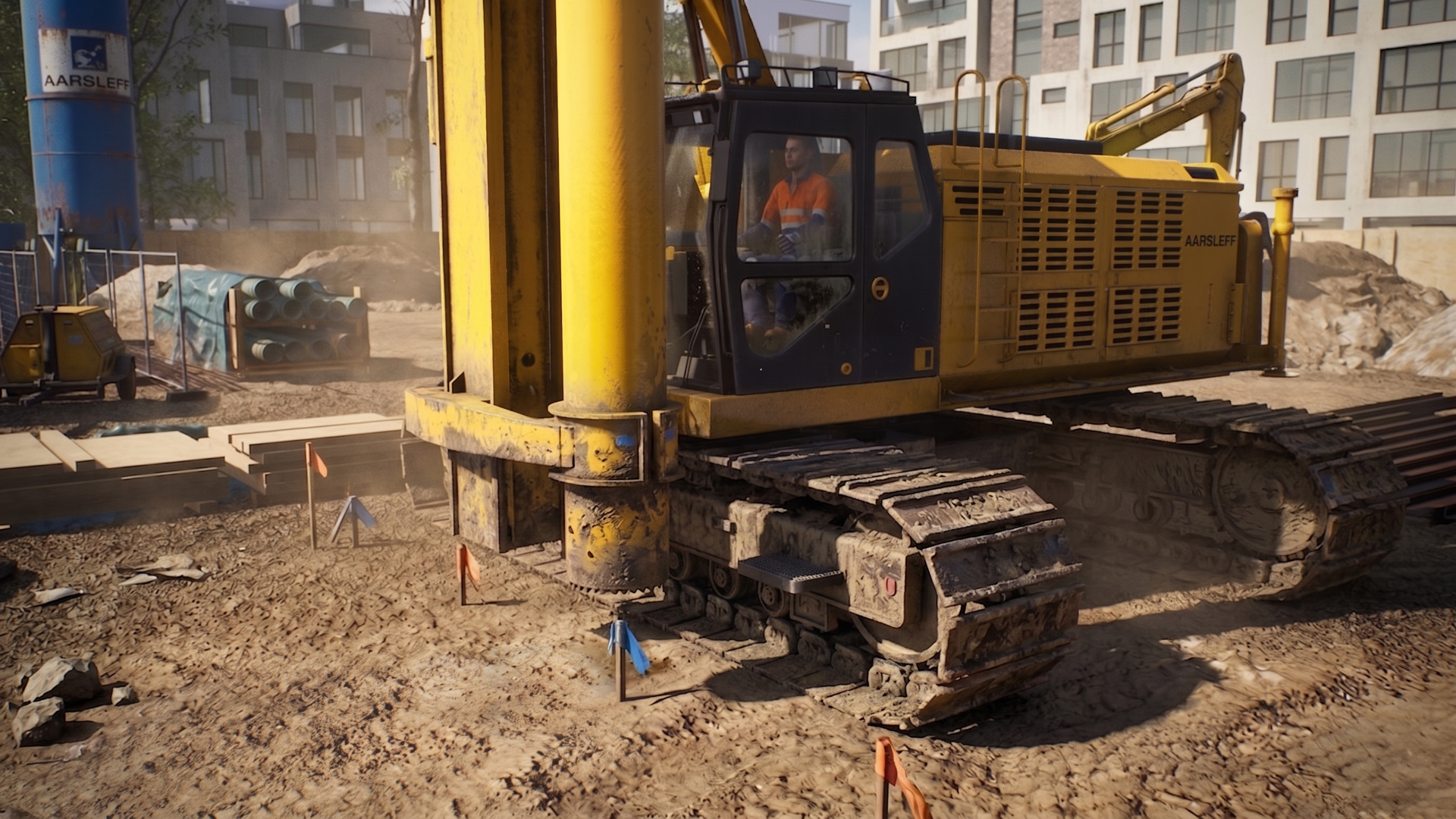 Animacje 3D dla budownictwa i geotechniki. 3D animations for civil engineering and geotechnics.