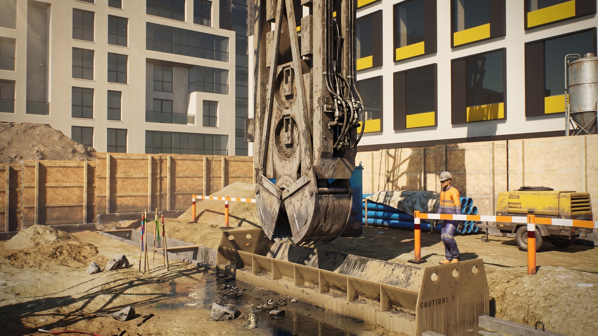 Animacje 3D dla budownictwa i geotechniki. 3D animations for civil engineering and geotechnics.