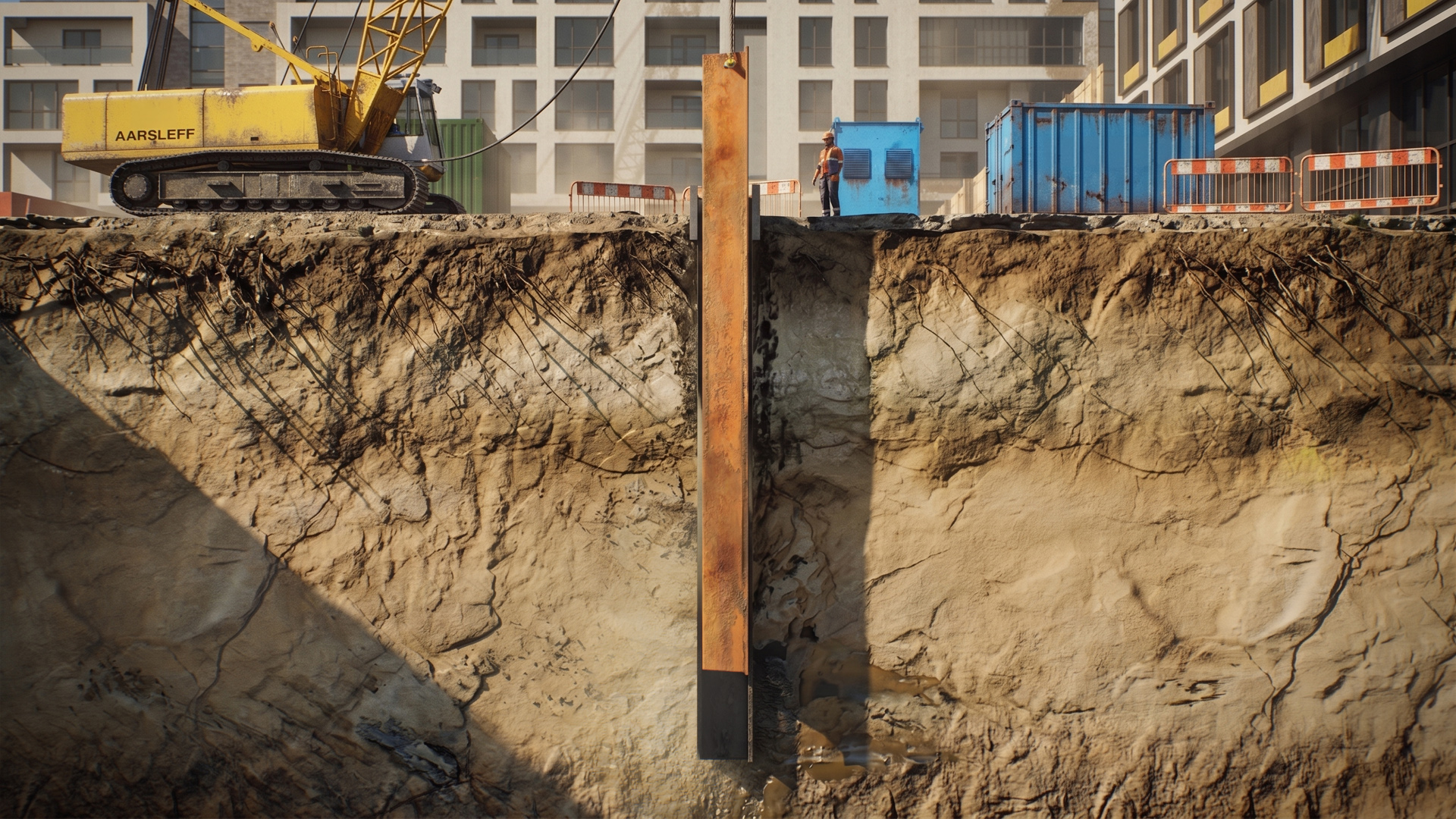 Animacje 3D dla budownictwa i geotechniki. 3D animations for civil engineering and geotechnics.