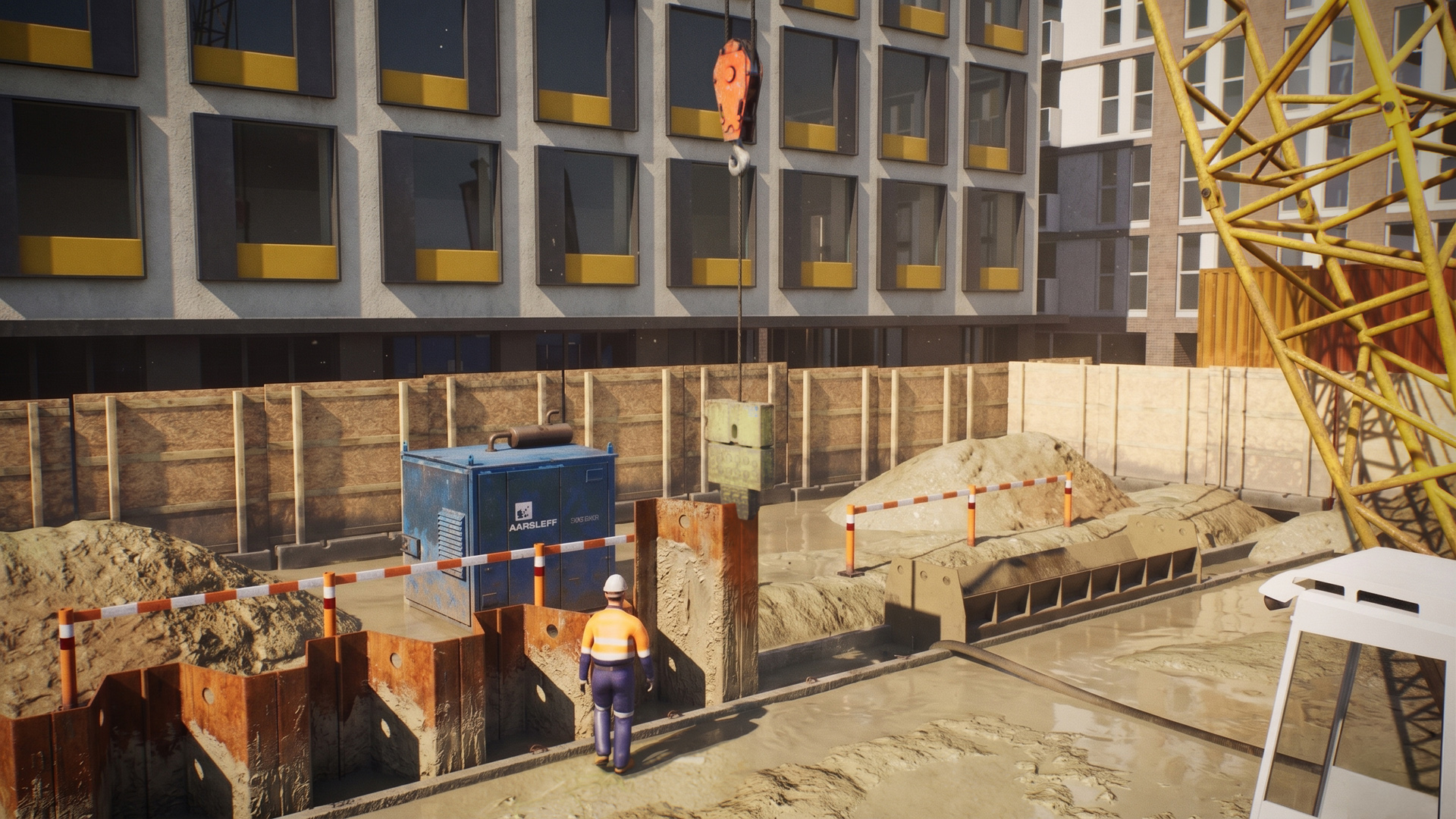 Animacje 3D dla budownictwa i geotechniki. 3D animations for civil engineering and geotechnics.