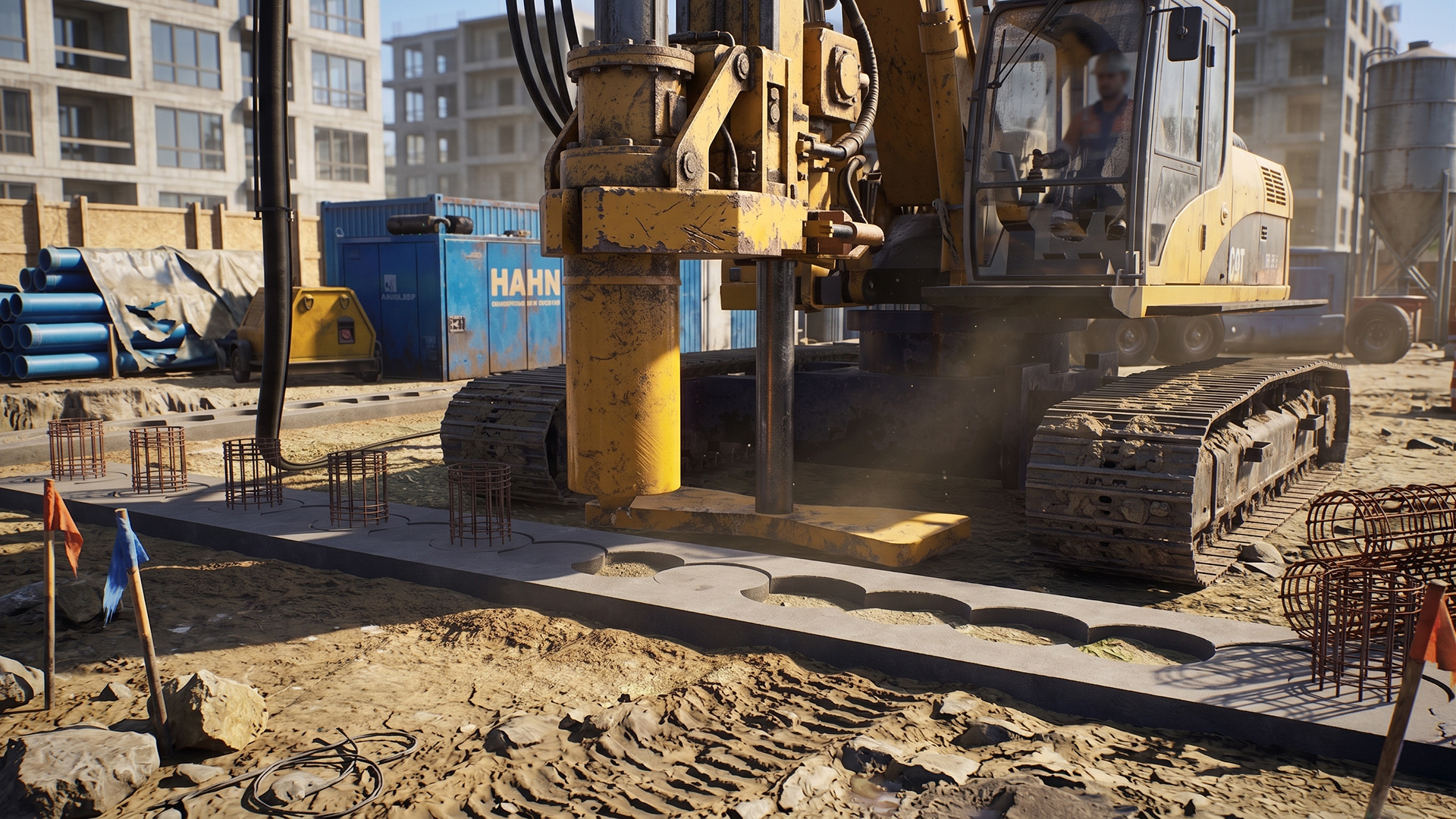 Animacje 3D dla budownictwa i geotechniki. 3D animations for civil engineering and geotechnics.
