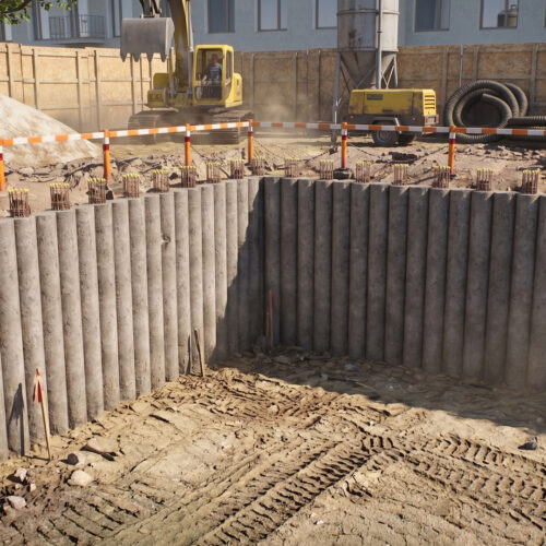 Modii3d-Aarsleff-Vdw_19 Animacje 3D dla budownictwa i geotechniki. 3D animations for civil engineering and geotechnics.